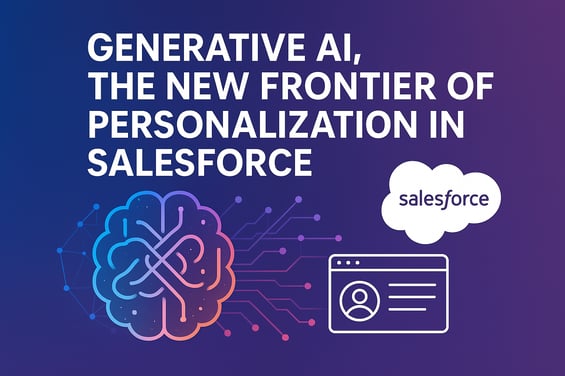 GENERATIVE AI, THE NEW FRONTIER OF PERSONALIZATION IN SALESFORCE