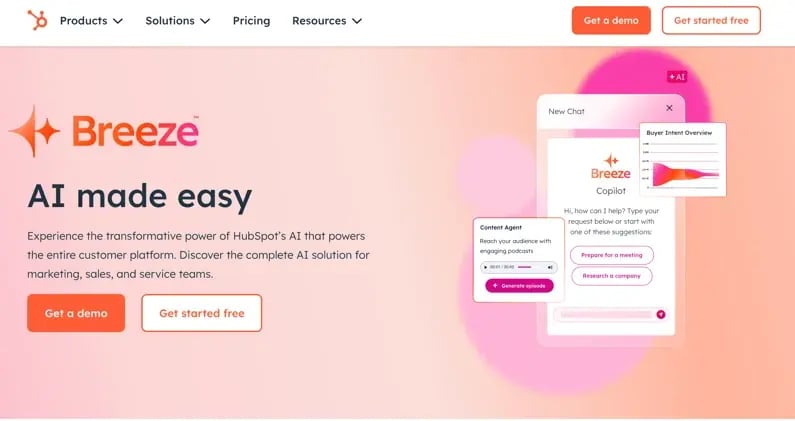 HubSpot AI Breeze