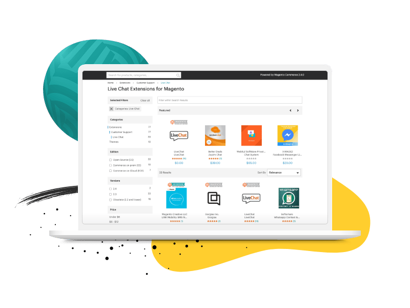 ampliación y asistencia_Adobe commerce