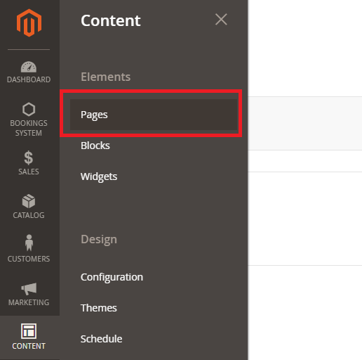 create a page_Magento