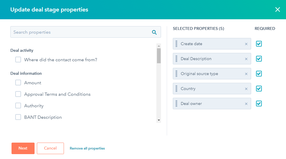 Configuración de pipeline_HubSpot