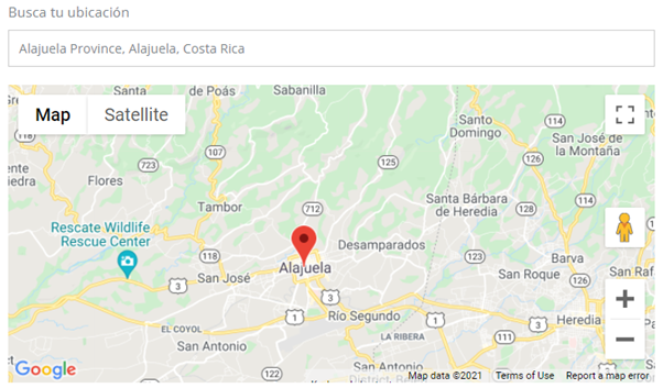 Mapa de Google Maps_En magento